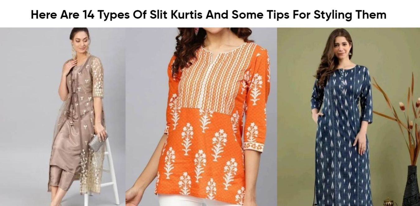 Here Are 14 Types Of Slit Kurtis And Some Tips For Styling Them